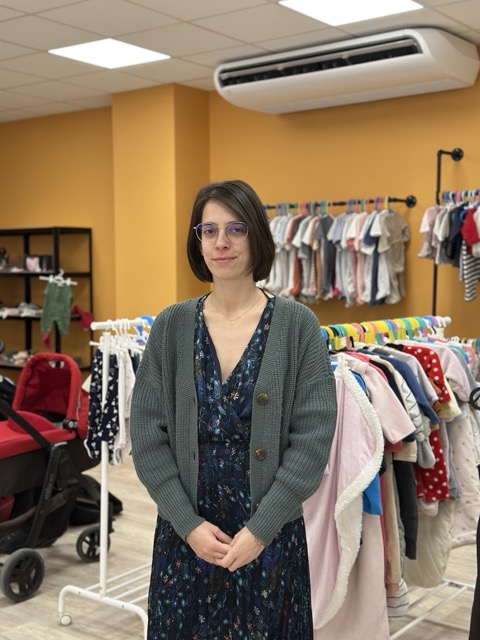 Alicia, professionnelle de la petite enfance